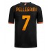 AS Roma Lorenzo Pellegrini #7 Tredje matchtröja 2023-24 Kortärmad Billigt